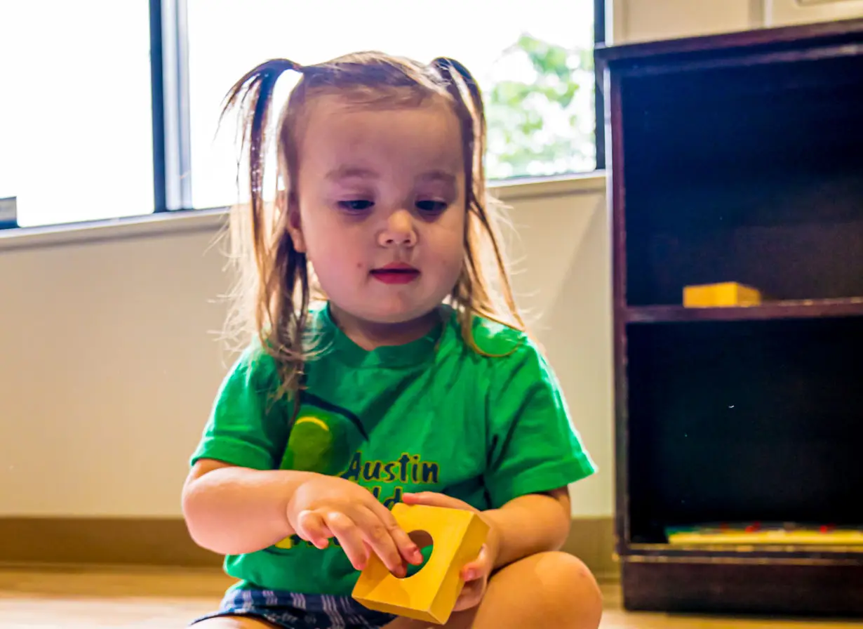 toddler program at austin children's academy